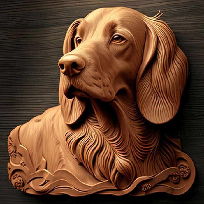 3D model dog (STL)